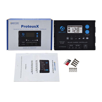 ProteusX 20A PWM Solar Charge Controller