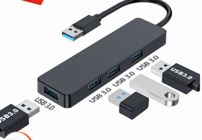 The New TypeC HUB Is Suitable For The Computer 4-in-1 Expansion Adapter