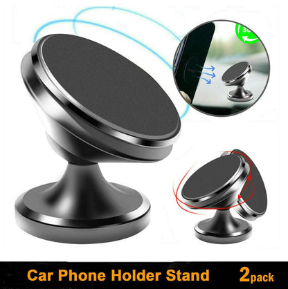 Super Magnetic Car Mount 360 Degree Dashboard Holder For Cell Phone Universal