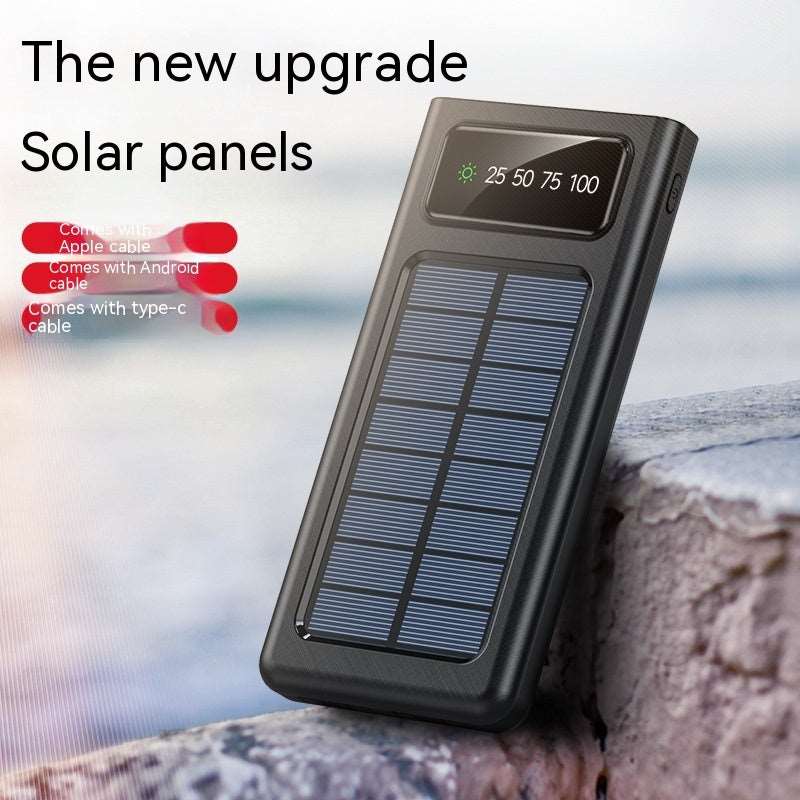 Comes With Four-wire Three-in-one Solar Charging Unit Digital Display