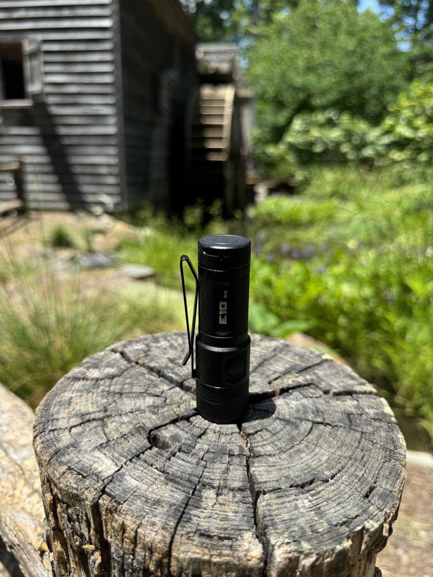 E10-G4 1,200 Lumen Magnetic Tail Cap EDC Flashlight